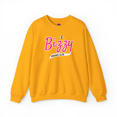 Bizzy Mommy Varsity Crewneck Sweatshirt (Spring Collection)