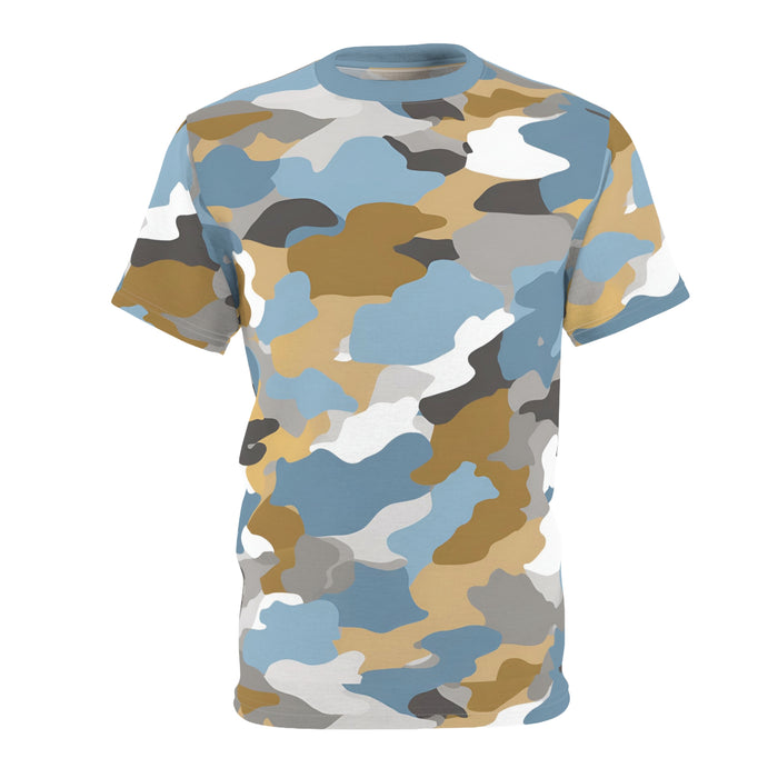 Light Blue Camo Top