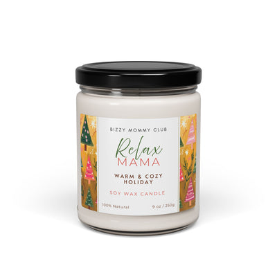 Relax Mama Scented Soy Candles, 9oz
