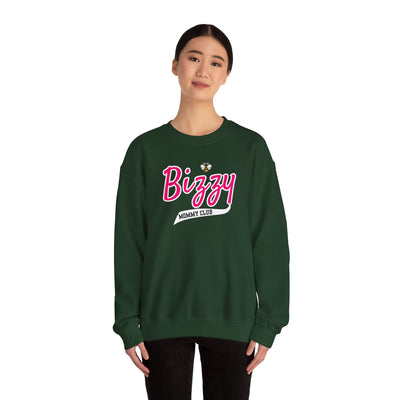 Bizzy Mommy Varsity Crewneck Sweatshirt (Spring Collection)