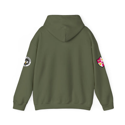 Bizzy Varsity Hooded Sweatshirt