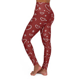 Hearts of Love High Waisted Yoga Leggings