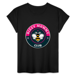 Classic Bizzy Mommy Club Relaxed Fit T-Shirt - black