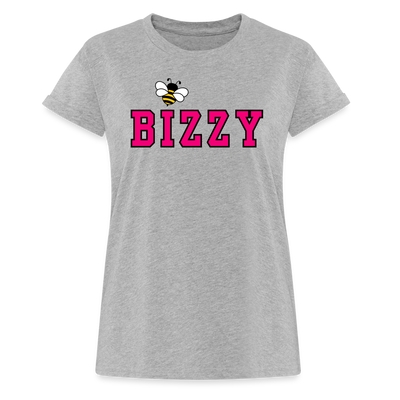 Bizzy Bee Heather Gray Relaxed Fit T-Shirt - heather gray