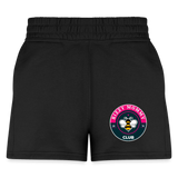 Bizzy Mommy Club Jogger Shorts - black