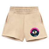 Bizzy Mommy Club Jogger Shorts - nude