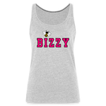 Bizzy Bee Heather Gray Tank Top - heather gray