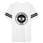 Bizzy Mommy Club Vintage Sport T-Shirt - white/black