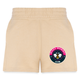 Bizzy Mommy Club Jogger Shorts - nude