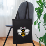 Bizzy Bee Tote Bag - black
