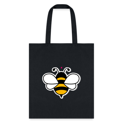 Bizzy Bee Tote Bag - black