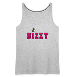Bizzy Bee Heather Gray Tank Top - heather gray