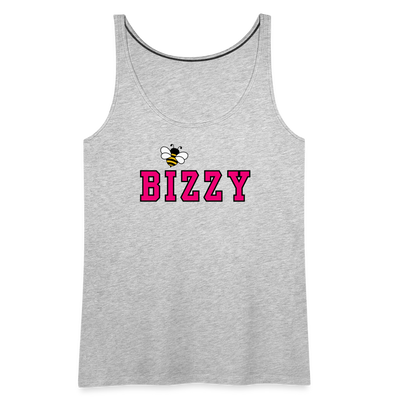 Bizzy Bee Heather Gray Tank Top - heather gray