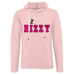 Bizzy Bee Lightweight Terry Hoodie - cream heather pink