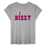 Bizzy Bee Heather Gray Relaxed Fit T-Shirt - heather gray