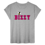 Bizzy Bee Heather Gray Relaxed Fit T-Shirt - heather gray
