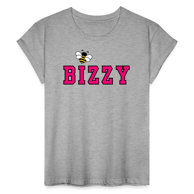 Bizzy Bee Heather Gray Relaxed Fit T-Shirt - heather gray