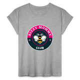 Classic Bizzy Mommy Club Relaxed Fit T-Shirt - heather gray