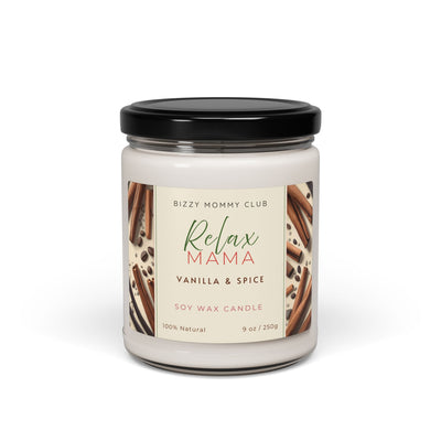 Relax Mama Scented Soy Candles, 9oz