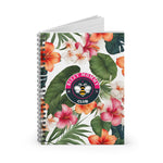 Tropical Flower Bizzy Mommy Club Spiral Notebook