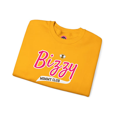 Bizzy Mommy Varsity Crewneck Sweatshirt (Spring Collection)