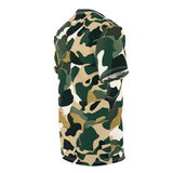 Green Camo Top